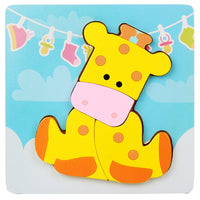 Baby Geometric and Animal Shape Puzzle