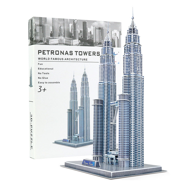 Large World Architecture 3D Puzzles