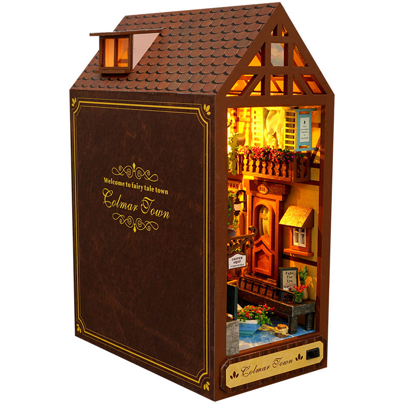 Garden House Bookends 3D Wooden Puzzle