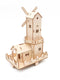 Educational Wooden Windmill Building 3D Puzzle