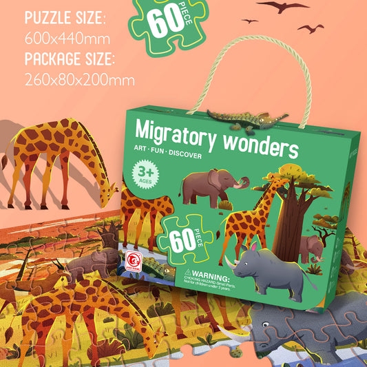 Educational 3D Jigsaw Puzzles